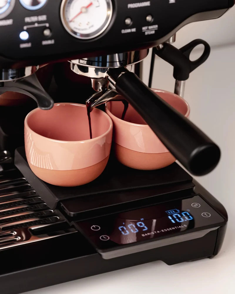 Espresso Waage mit Timer