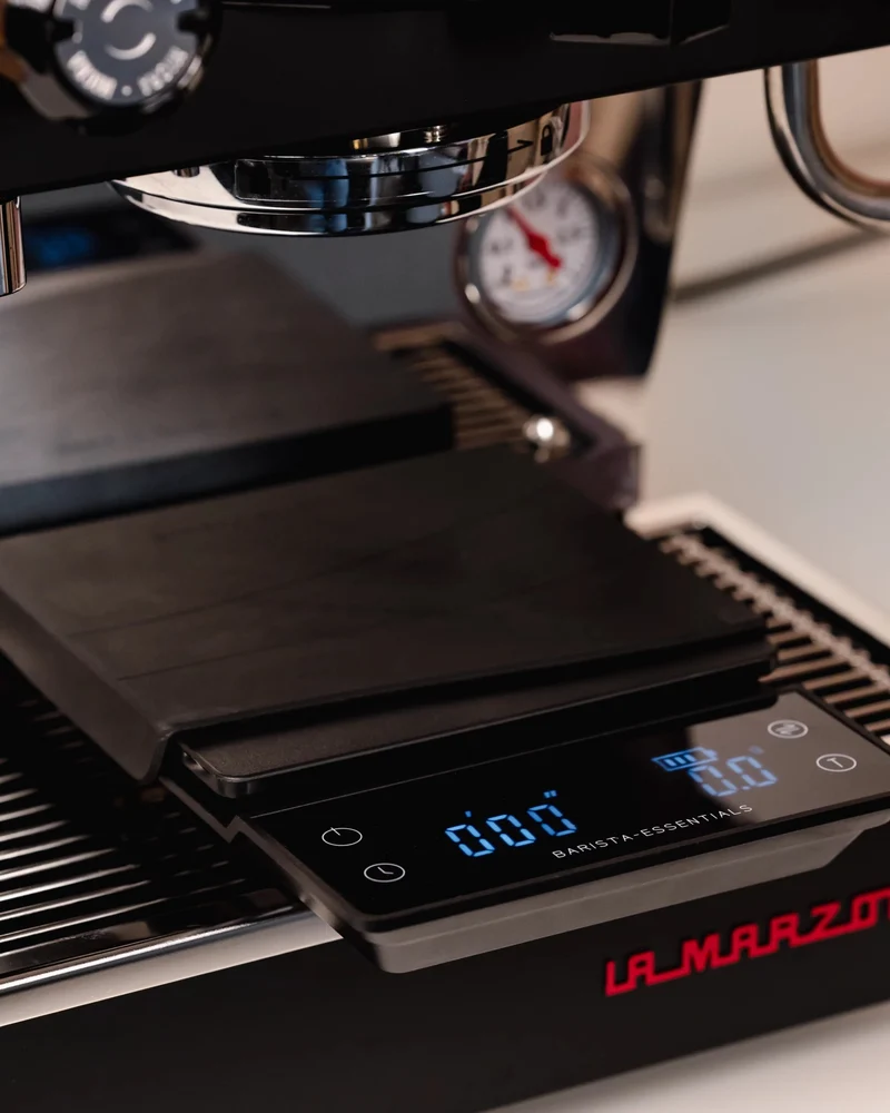 Espresso Waage mit Timer