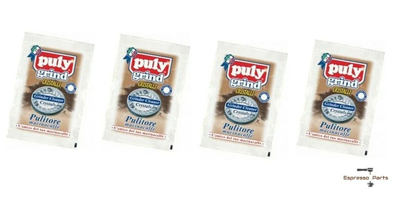 Puly Grind Crystals Coffee Grinder Cleaner Pack Of 4 Packets