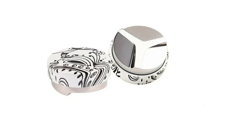 MOTTA White Adjustable Barista Coffee Leveler (distributor) Tamper - 58mm