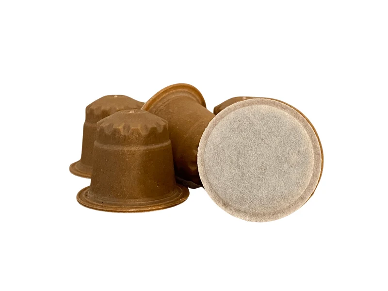 Fünfzig Fünfzig Holzkapseln – 20 Kaffeekapseln für Nespresso®* Original