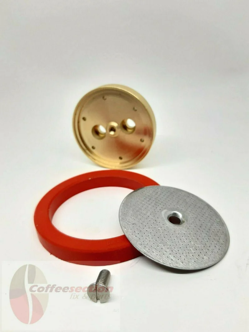 Gaggia Brass Shower Holder WGA16G1002 complete kit for Classic gasket screen