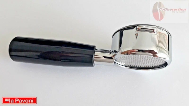 La Pavoni - Bottomless Portafilter Filter Holder 2cup, 54 mm - Millennium, Naked