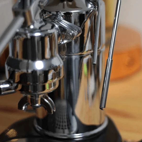 La Pavoni Parts Long Single Hole steam Tip Extender Stainless Europiccola Pro