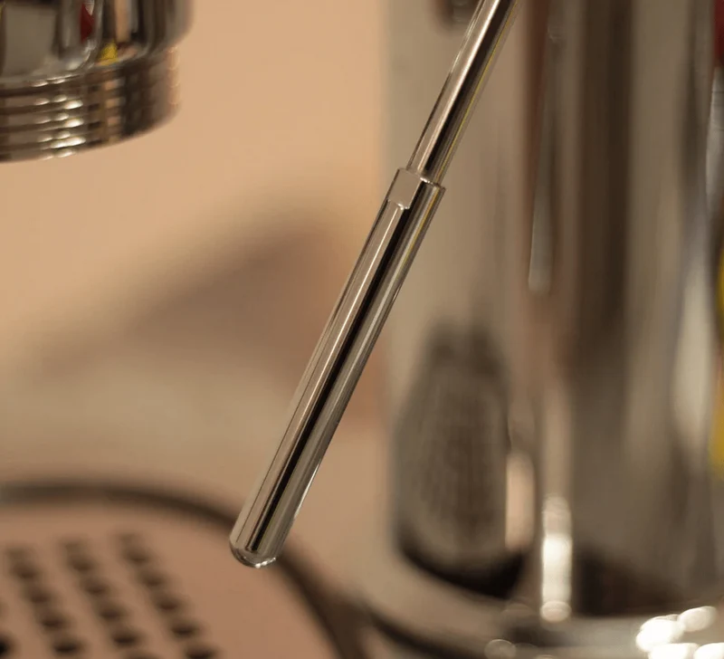 La Pavoni Parts Long Single Hole steam Tip Extender Stainless Europiccola Pro
