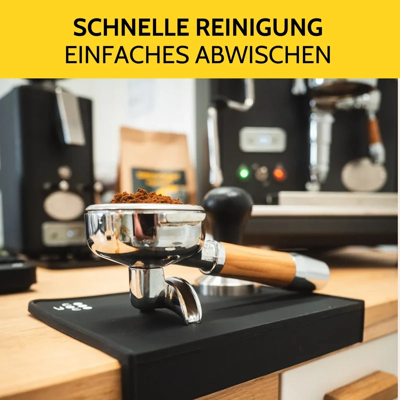 Tampermatte mit Kantenschutz