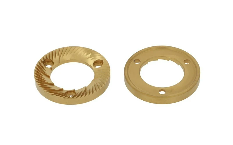 Anfim Caimano Super Lusso Titanium Grinding Burrs 75/43.5mm - 9.4mm LH