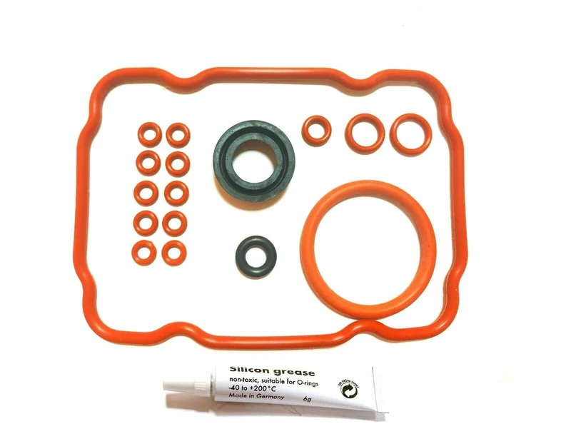 Saeco Vienna, Spidem Trevi, Chiara, Villa Repair Kit with Silicon - 18 piece set