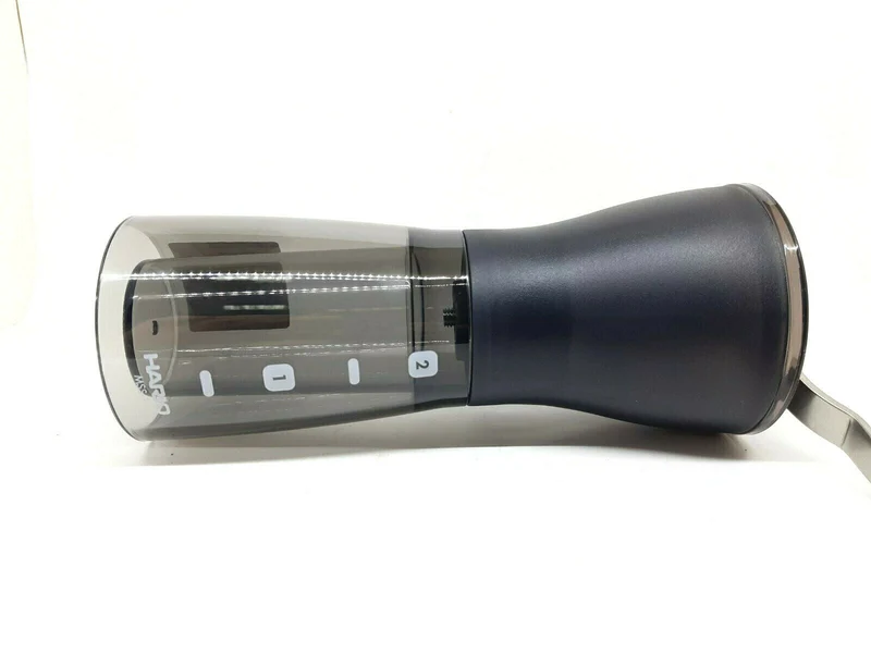 Hario Mini Mill Slim Plus Ceramic Coffee Mill Hand Grinder MSS-1DTB Compact Size
