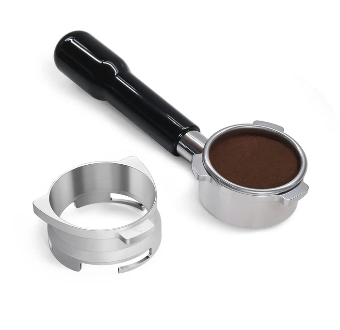 54mm Breville Sage Barista Express Espresso Dosing Funnel Stainless Steel Tuneup