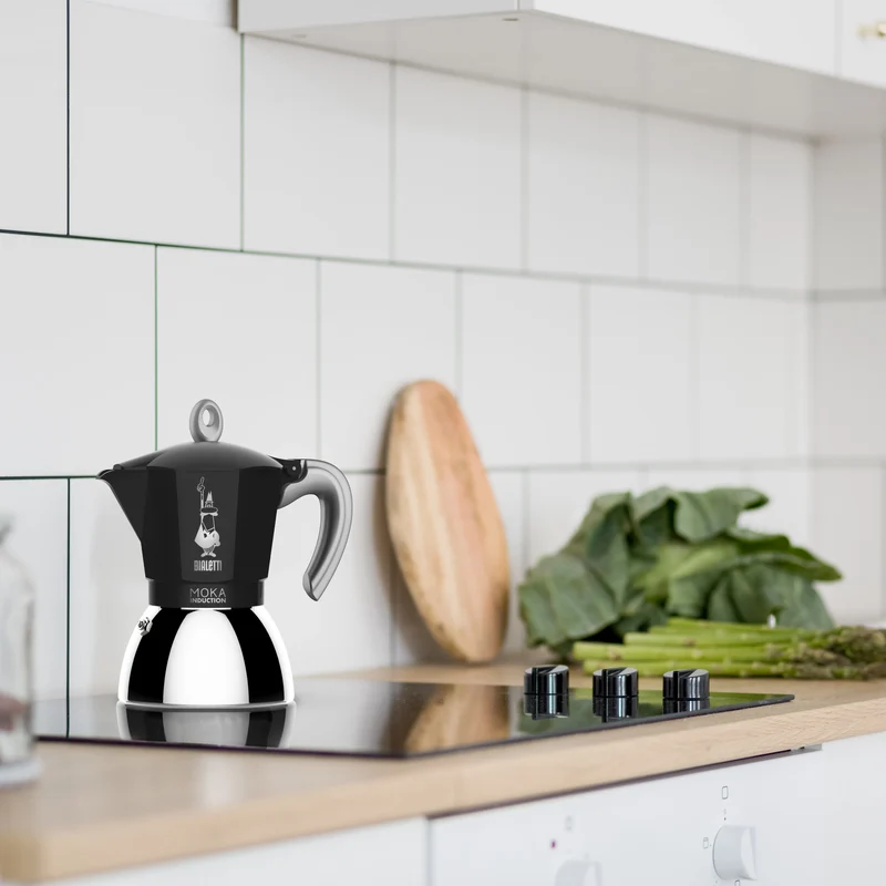 Bialetti Moka Induktion schwarz