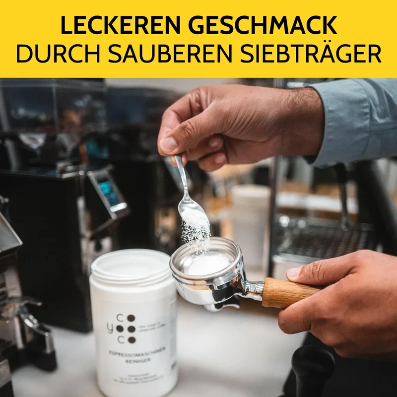 Siebträger Reinigungspulver 750g