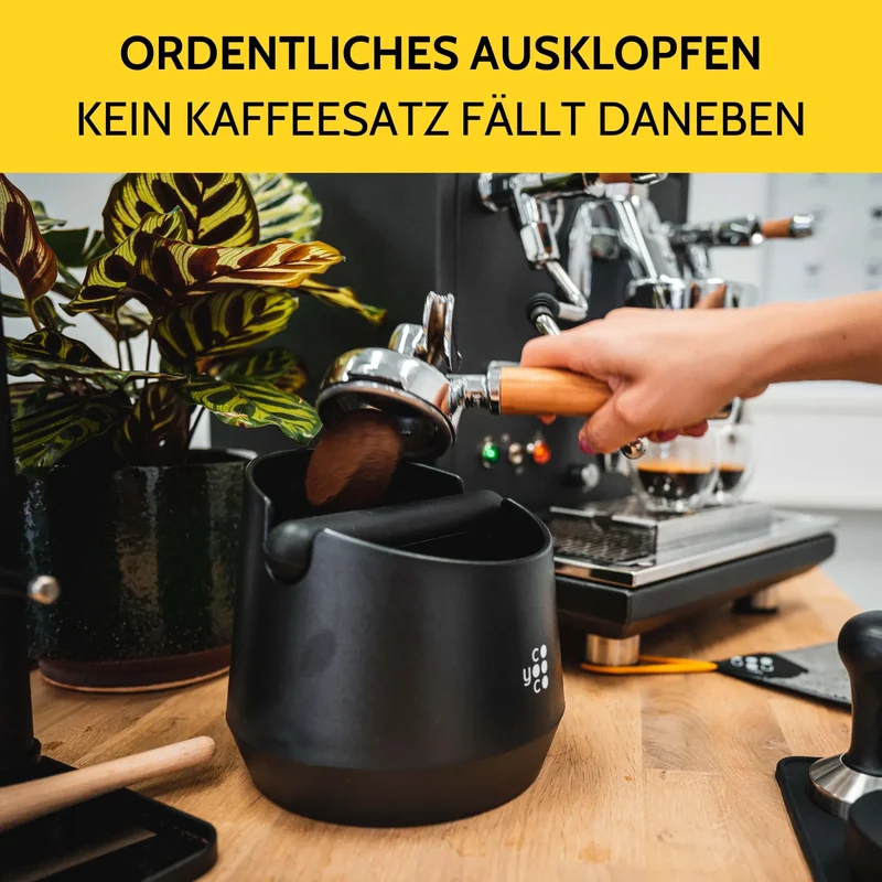 Abklopfbehälter für Siebträger (verschiedene Größen)