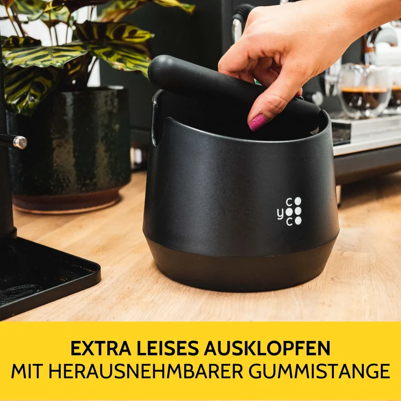 Abklopfbehälter für Siebträger (verschiedene Größen)