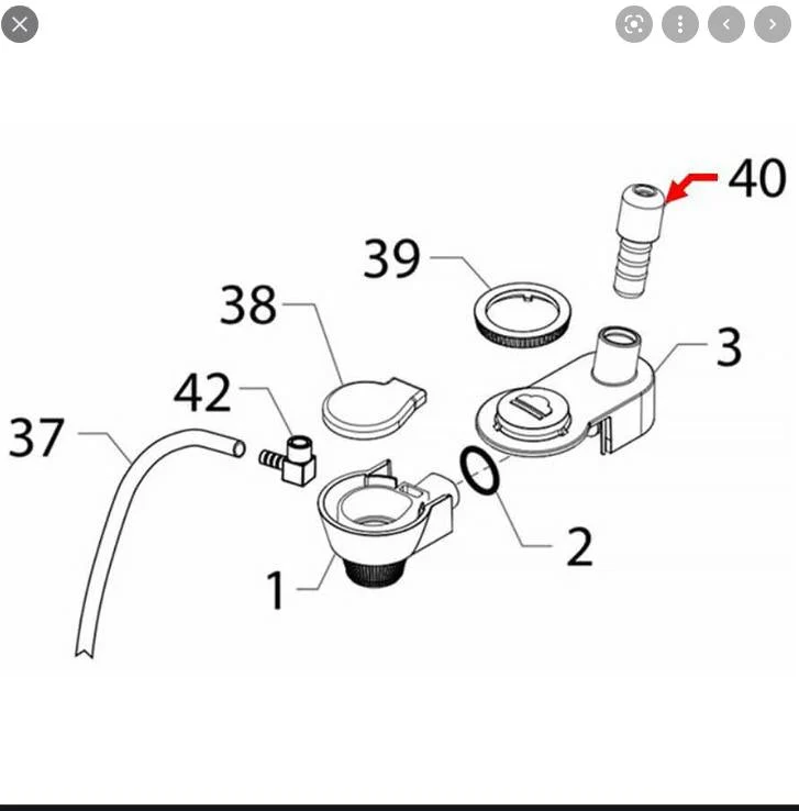Saeco V3 Black Cappuccinatore Assembly for Moltio Intuita Intelia Naviglio 421944023801 SET