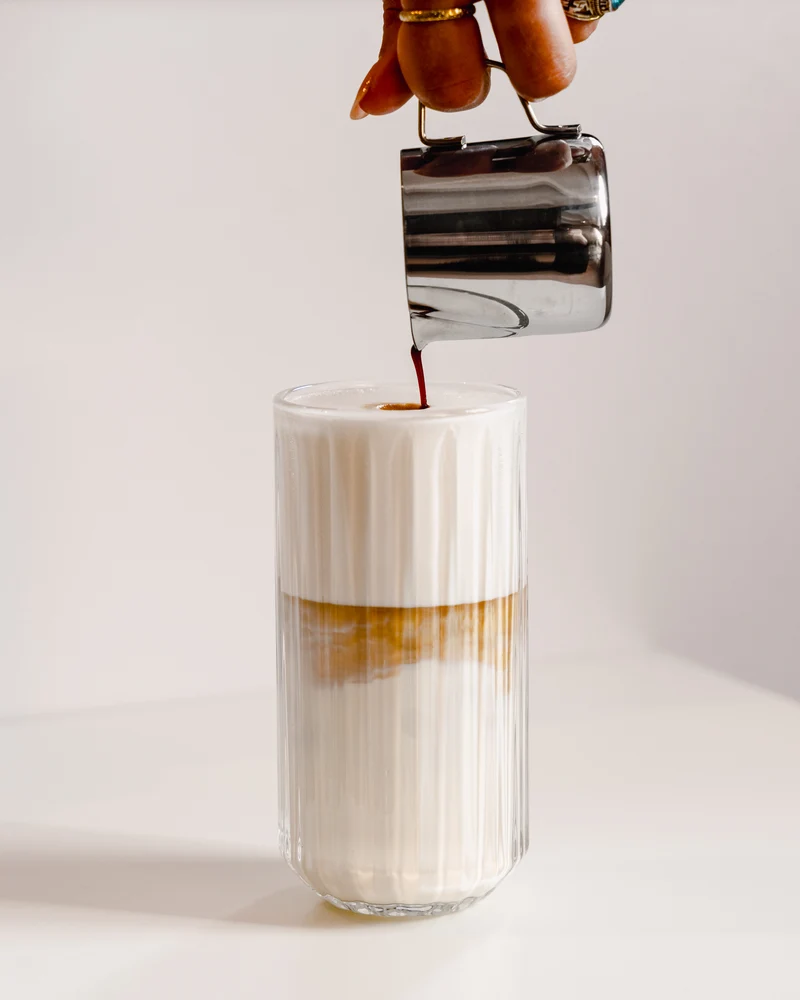 Latte Macchiato Glas