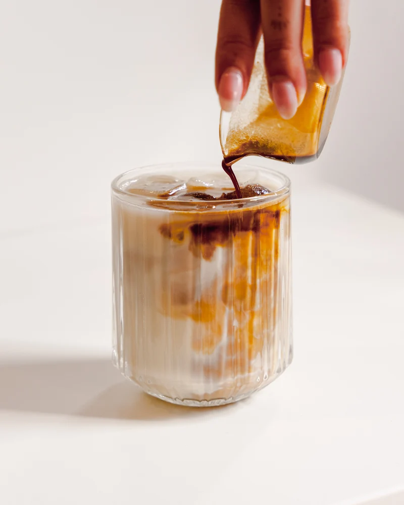 Eiskaffee Glas