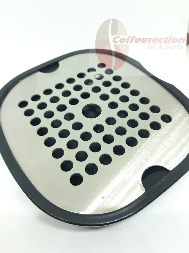 La Pavoni - OEM Set Plastic Drip Tray - 371104 and Chrome Drip Grate 324021