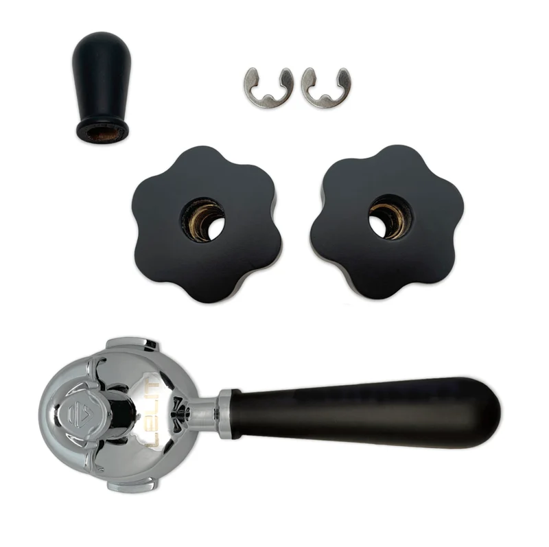 Lelit Black Walnut PLA2202 Upgrade Knob kit for Mara and MaraX Coffee Machines