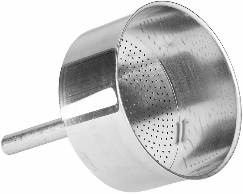 Bialetti 3-Cup Moka Express Stovetop Espresso Maker Aluminum Replacement Funnel