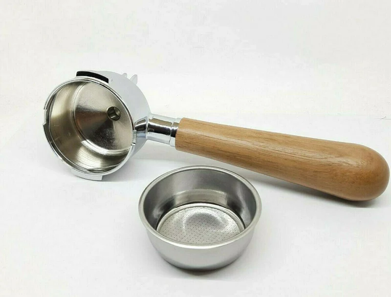 Lelit 57mm Standard Walnut Portafilter 14gr basket Espresso Machine set PL042