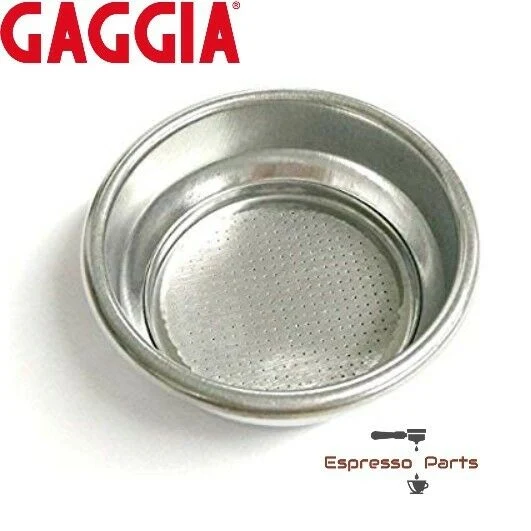Gaggia Double Cup Filter Basket for Classic, New Baby, Saeco Nina - NF08/005