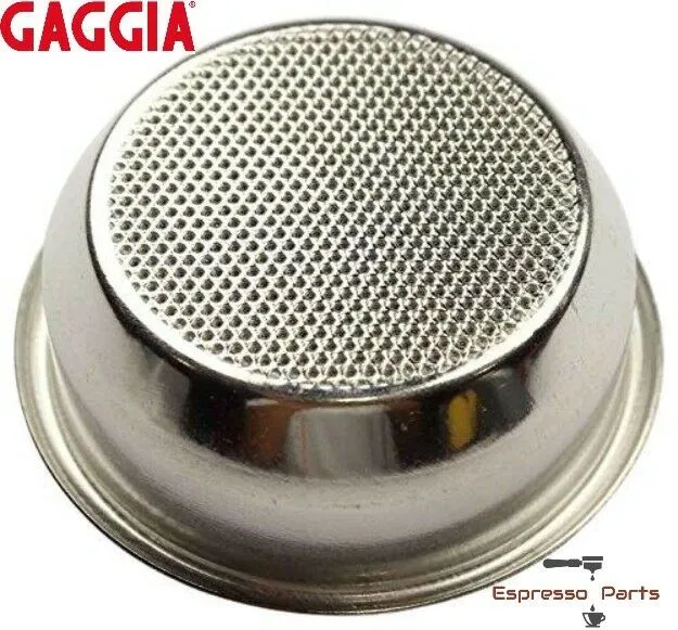 Gaggia Double Cup Filter Basket for Classic, New Baby, Saeco Nina - NF08/005