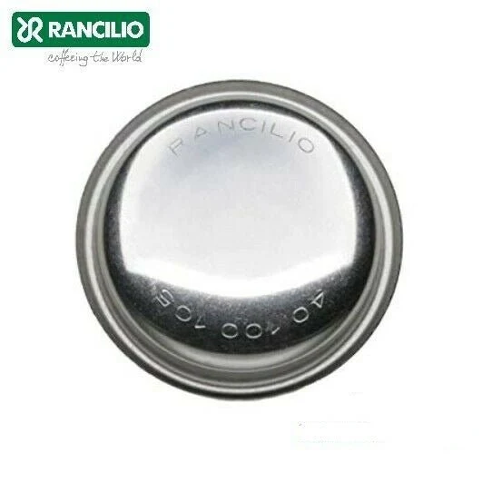 Rancilio OEM Stainless Blind Disk Filter Backflush Portafilter Insert Basket