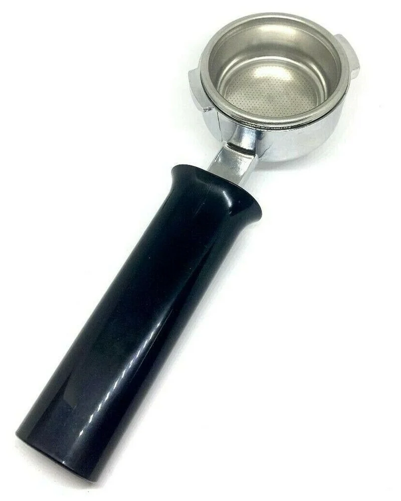 Gaggia Classic Portafilter Filterholder with OEM Handle and Double Basket