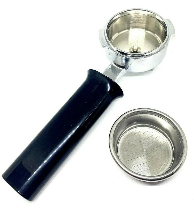 Gaggia Classic Portafilter Filterholder with OEM Handle and Double Basket
