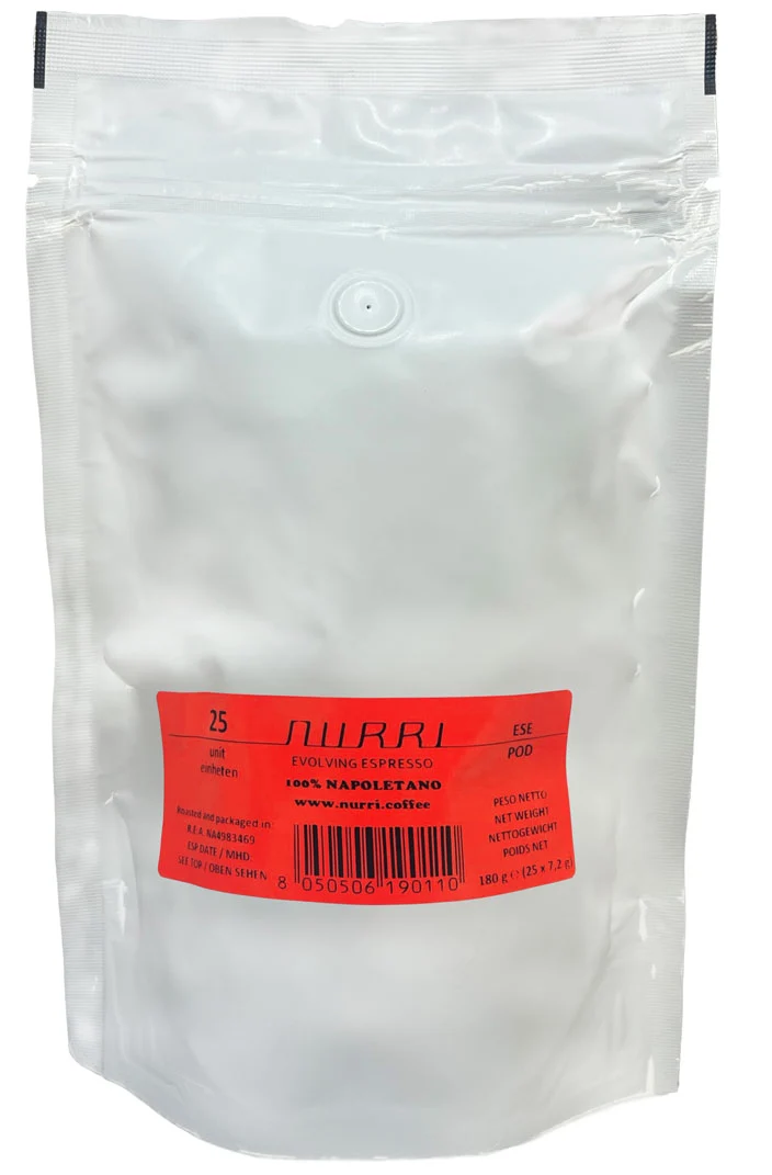 Nurri 100% Napoletano ESE Pads ohne Verpackung