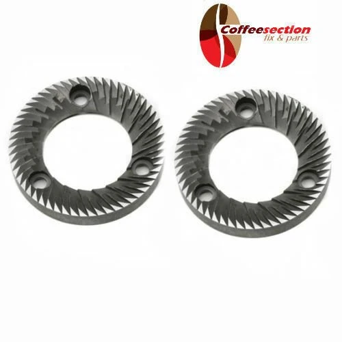 Grinding Burrs Pair Set for Grinder Casadio Cimbali Faema Rh 1251187, 537048800