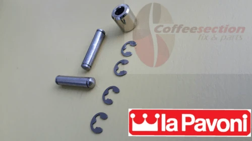 La Pavoni kit - set for EUROPICCOLA, PROFESSIONAL - stainless lever pin, 7 piece
