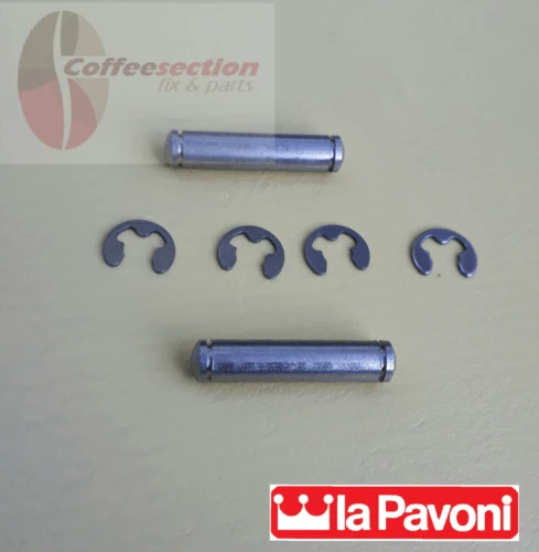 La Pavoni kit - set for EUROPICCOLA, PROFESSIONAL - stainless lever pin, 7 piece