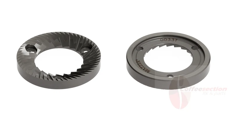 MAZZER OEM BURRS FOR SUPER JOLLY ESPRESSO GRINDER NEW, 3-Ph, 64 MM, FMA00033T