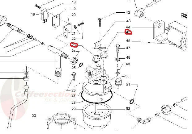 Saeco Parts - Contact Thermostats Set 127°C and 95°C for Via Venezia, Via Veneto