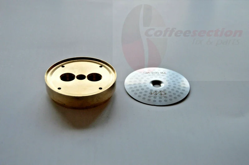 Gaggia set - Shower Brass Holder & IMS Precision Screen,55mm, MOD, Kit