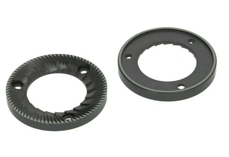Fiorenzato Mc F6 Grinding Burrs pair 82.5x49x9.5 Rh 001.002.030, 400000004