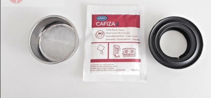 Saeco Parts OEM basket 2cup, Gasket filter holder and descaler Starbucks Barista