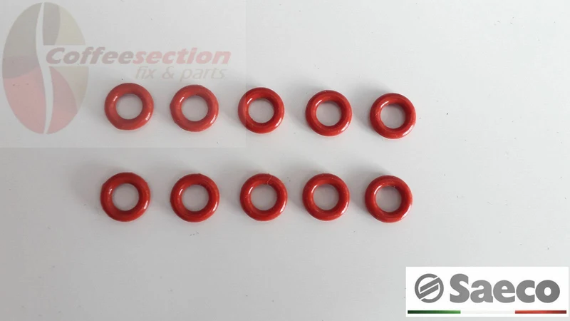 Saeco parts Set - 10 x NM01.057 gaskets, orings, Magic, Vienna, Odea, Talea