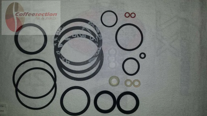 La Pavoni OEM Complete Replacement Gasket Set Rebuild Kit- Europiccola, gaskets