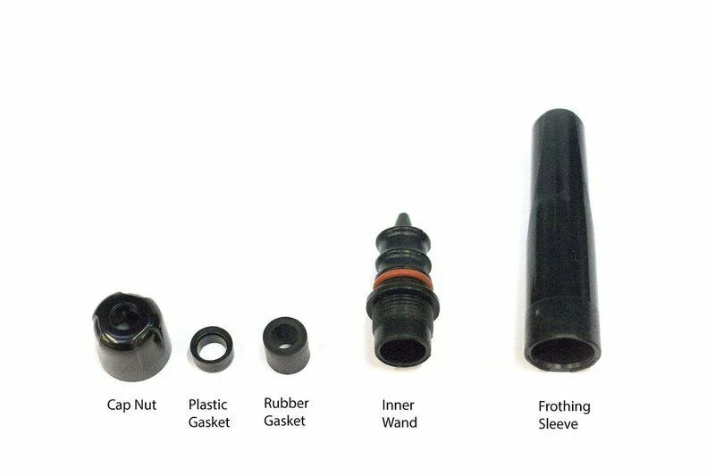 Gaggia parts set, Turbo Pannarello Saeco, Milk Wand, Frother, steam, Black