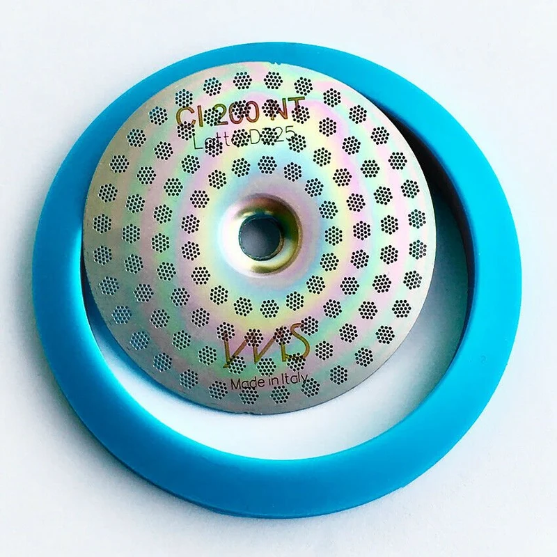 IMS CI 200 NT Nanotech Shower Screen 200 microns & Silicone Gasket for Cimbali CI200NT