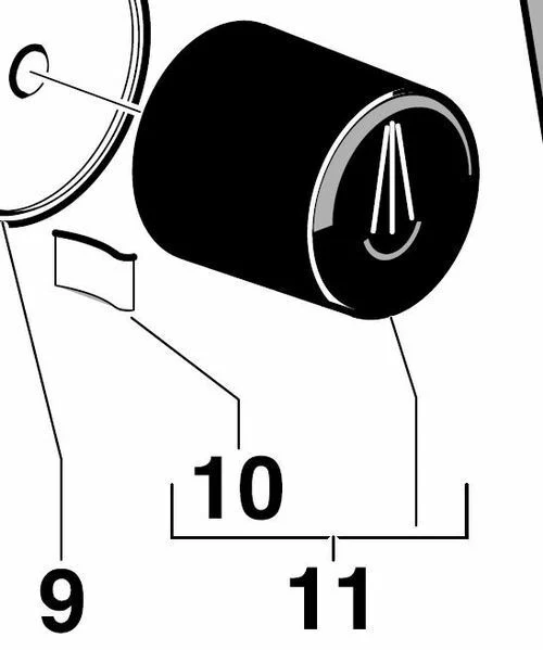 GAGGIA - STEAM KNOB FOR CLASSIC, COFFEE, SELECTA
