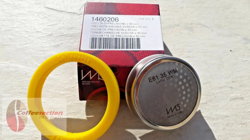 E61 Espresso E6135WM, IMS Shower Screen & 8.5 mm Silicone Gasket, kit