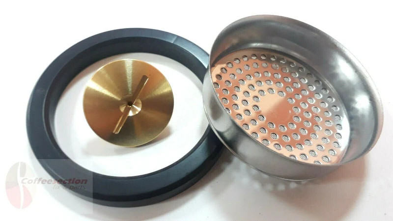 Espresso ECM E-61 Group Full Head Kit, set Screen & 8mm Gasket, Nozzle, Classika