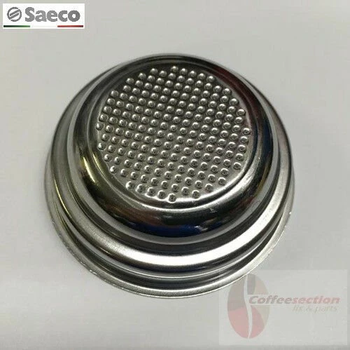 Saeco Parts - OEM 1 Cup Filter Basket, 124653221 - ø 60x20 mm - 996530011363