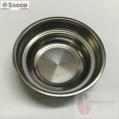 Saeco Parts - OEM 1 Cup Filter Basket, 124653221 - ø 60x20 mm - 996530011363