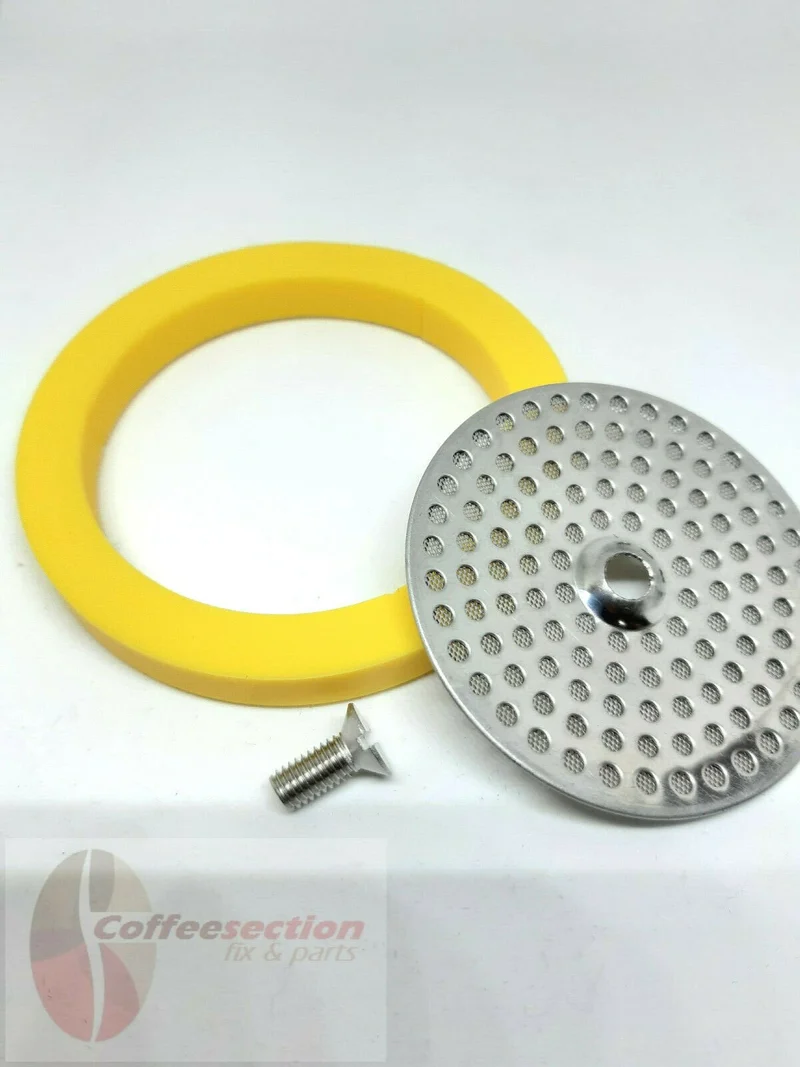 Gaggia Classic Coffee Machine Kit Silicone Gasket Seal & Shower Screen & Screw