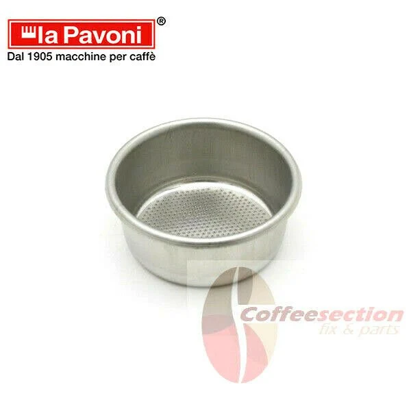 La Pavoni Millennium Europiccola Professional Double Portafilter Basket 2cup